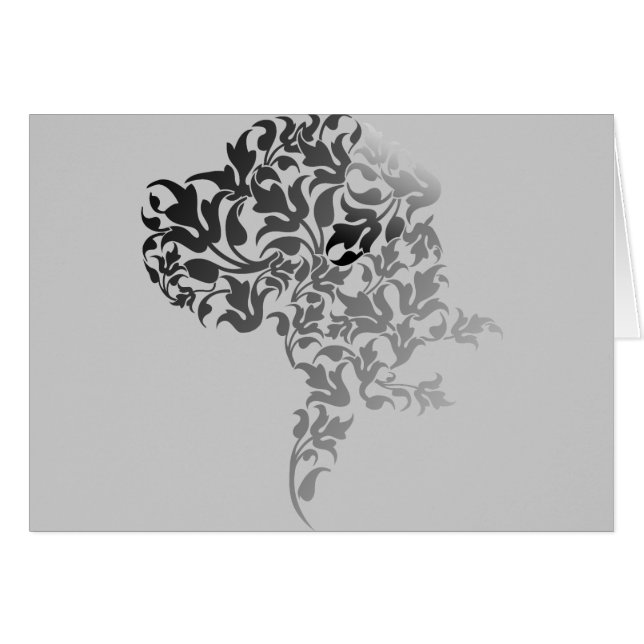 Grau Verlauf Doggenkopf (Anverso (Horizontal))