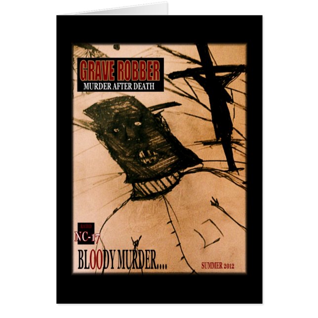 grave robber FLYER (Frente)