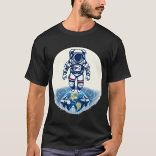 Gravity Desafiando la camiseta de Spacewalk"