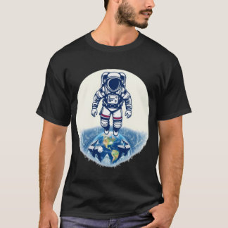 Gravity Desafiando la camiseta de Spacewalk"