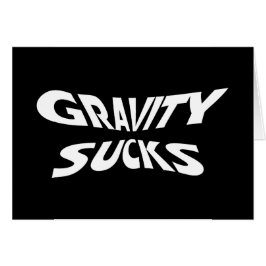 Gravity Sucks - Humor divertido de ciencia física