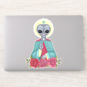 Gray Alien Pegatina