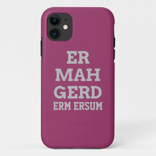 Gray Ermahgerd iPhone 5 Apenas hay Funda