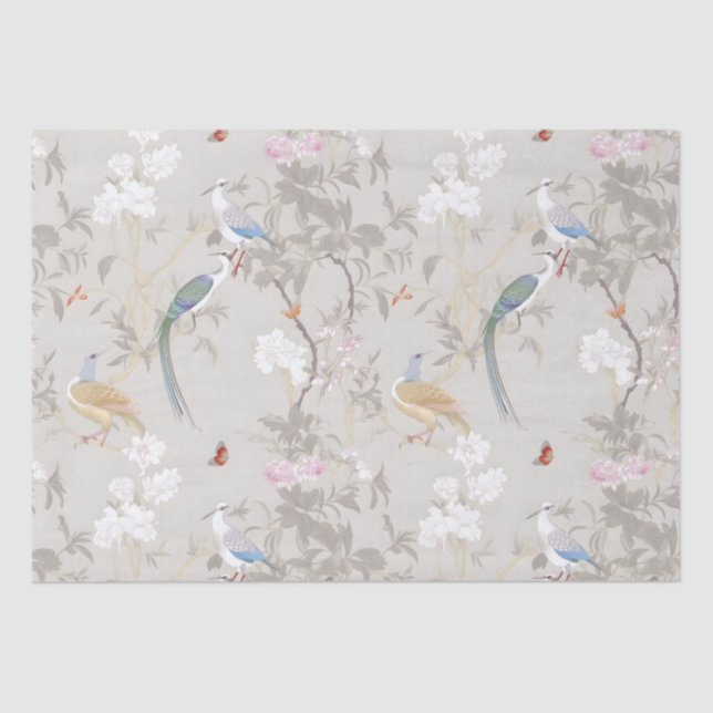 Gray Gardens Chinoiserie Papel de envolvimiento (Anverso)