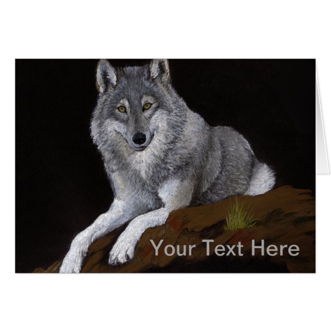 Gray Wolf (Anverso (Horizontal))