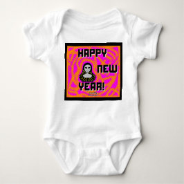 Grays New Year Wiers Baby Jersey Bodysuit