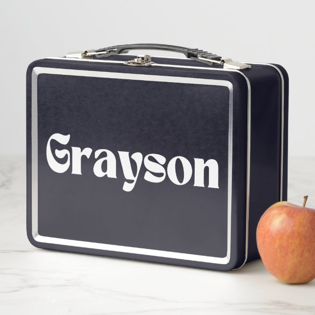 Grayson Metalizado Lunchbox (In situ)