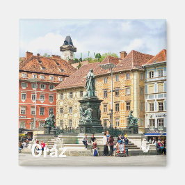 Graz, Austria - imán de nevera por Velvet Escape