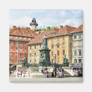 Graz, Austria - imán de nevera por Velvet Escape