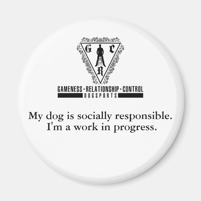 GRC Imán original, socialmente responsable (Frente)