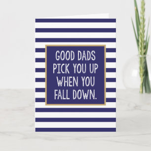 Great Dads - Graciosa tarjeta del día del padre