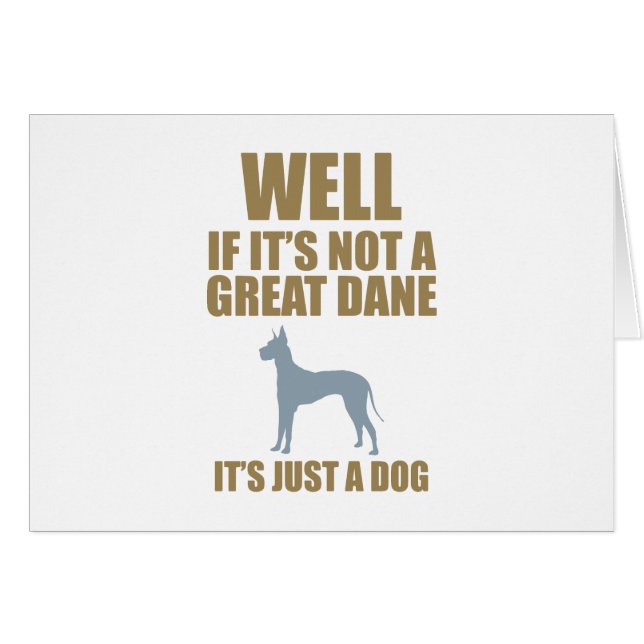 Great dane (Anverso (Horizontal))