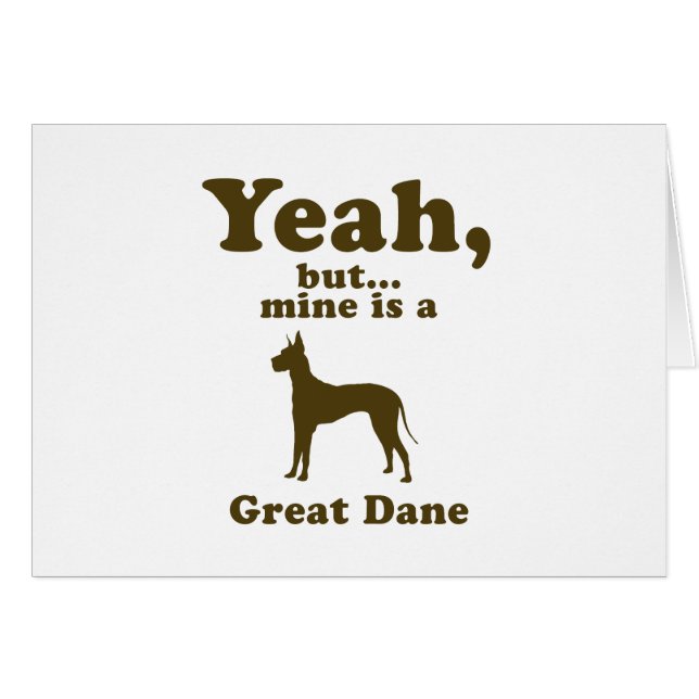 Great dane (Anverso (Horizontal))