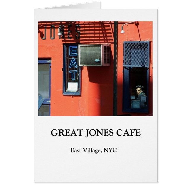 GREAT JONES CAFE (Frente)
