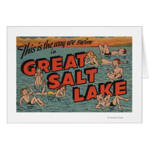 Great Salt Lake, manera de UtahThe nosotros