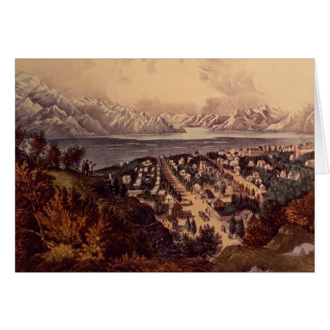 Great Salt Lake, Utah (Anverso (Horizontal))