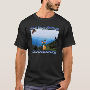 Great Smoky Mountains, camiseta del adulto de