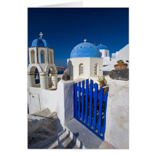 Grecia e isla griega de Santorini pueblo de Oia 3