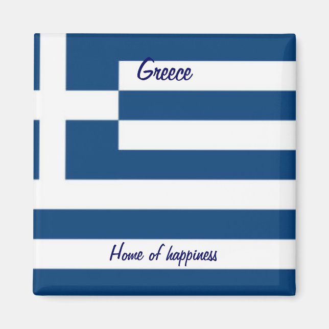 Grecia, hogar de imanes de la felicidad (Frente)