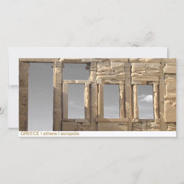 GRECIA I Atenas I acrópolis (Anverso)