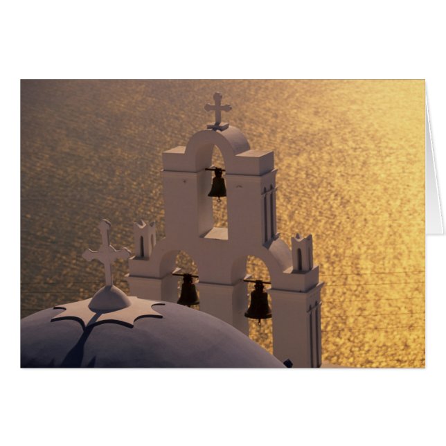 Grecia, Islas Cícladas, Santorini, Thira, (Anverso (Horizontal))