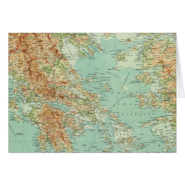 Grecia y el Egeo (Anverso (Horizontal))