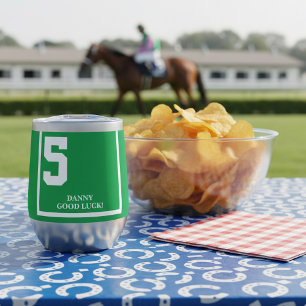 Green 5 Personalizada Derby Horse Race