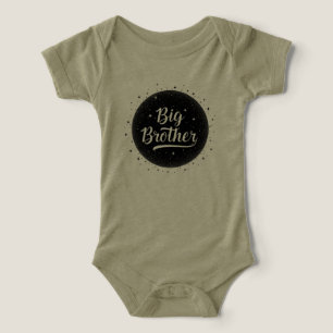 Green Baby Bodysuit Big Brother