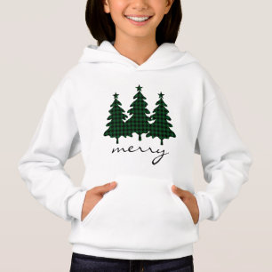 Green Buffalo Check Pine Trees