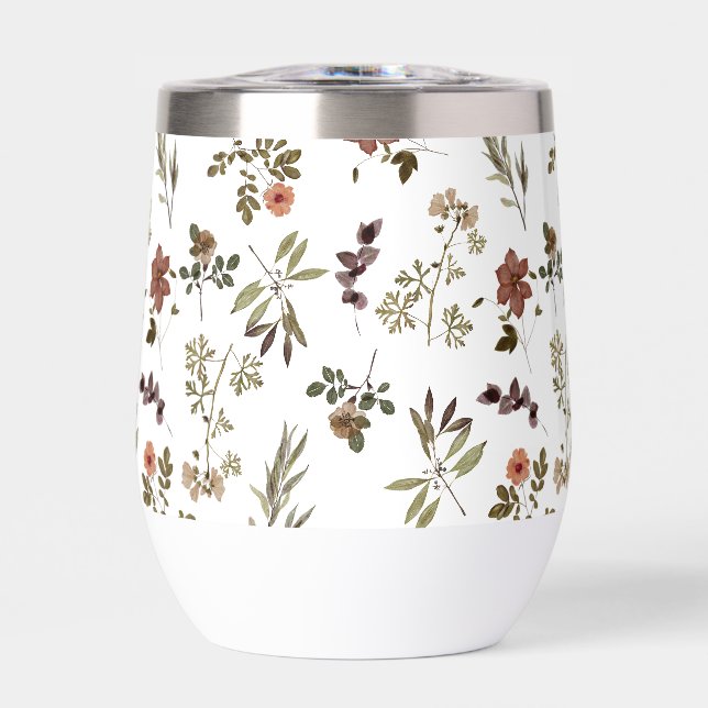 Green Burgundy Wildflower (Frente)