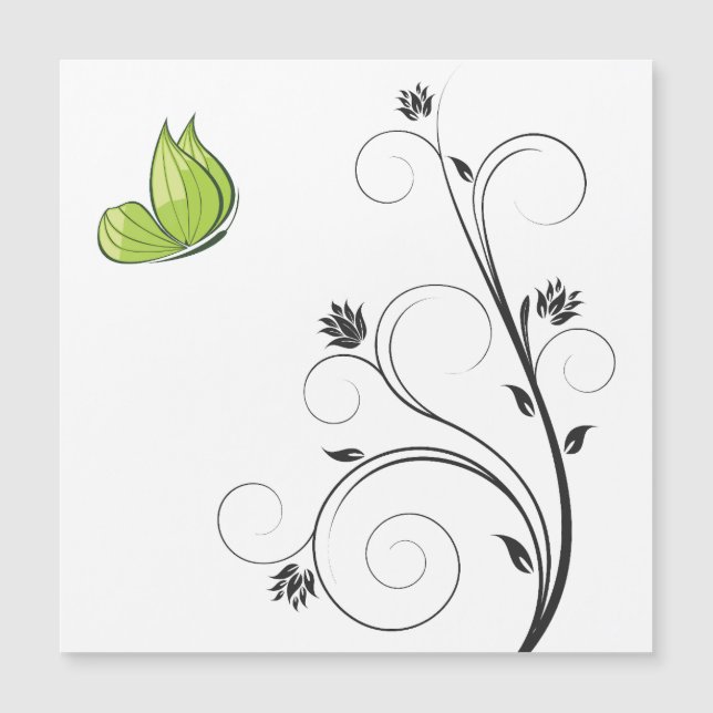 Green  Butterfly  (Anverso)