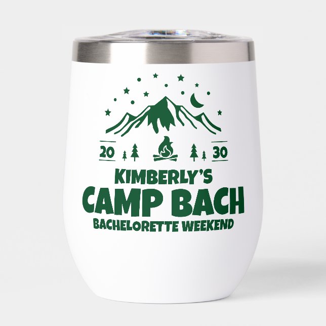 Green Camp Bachelorette Weekend (Frente)