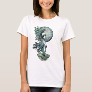 Green Fairy Full Moon Tank Top por Molly Harrison