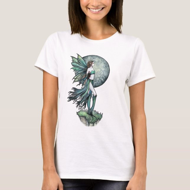 Green Fairy Full Moon Tank Top por Molly Harrison (Anverso)