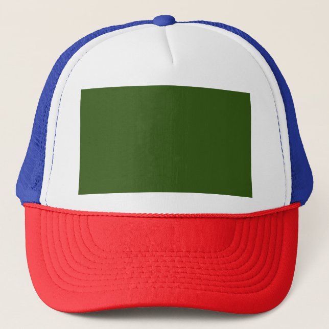 Green forestal, gorro de camionero verde de la mar (Anverso)