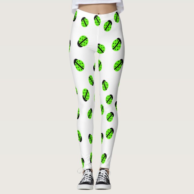 Green Lady Bug Leggings (Anverso)
