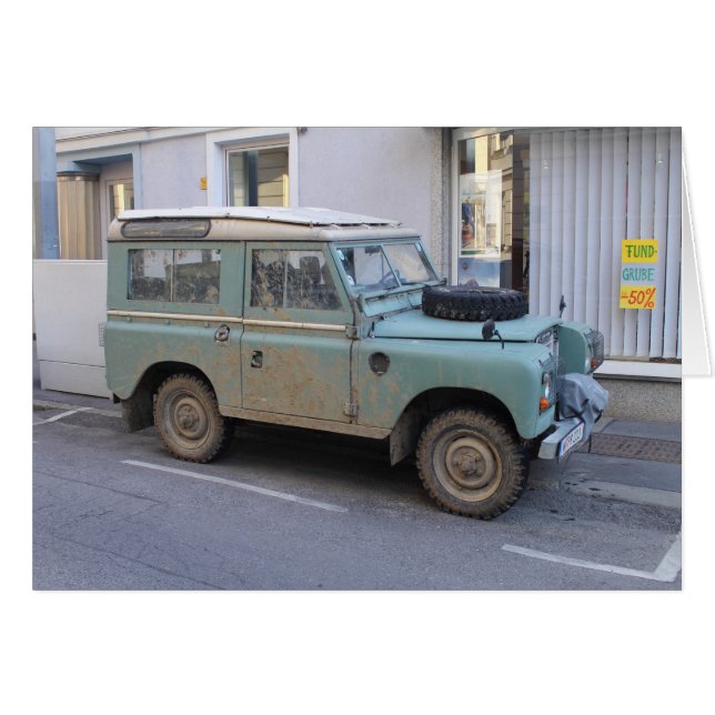 Green Land Rover (Anverso (Horizontal))