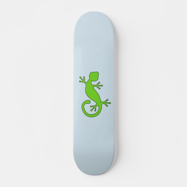 GREEN LIZARD SKATEBOARD (Anverso )