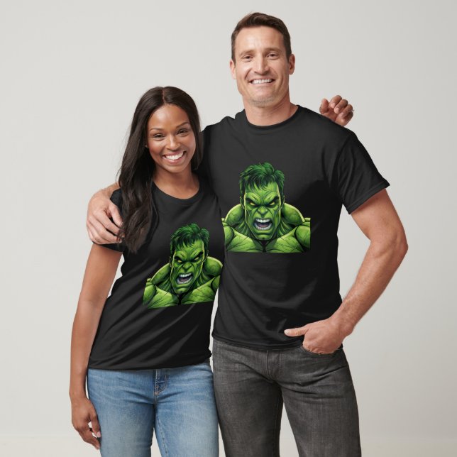 Green Muscular Creature Camiseta (Unisexo)