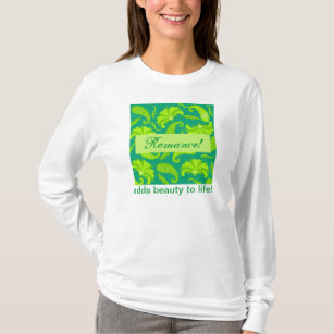 Green Paisley Romance agrega una camiseta Tee Life