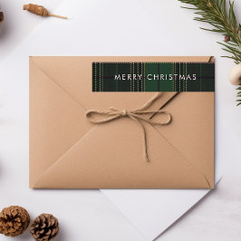 Green Plaid Tartan Buffalo Moderno Minimalista