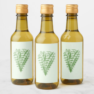 Green plant in the shape of a bouquet.