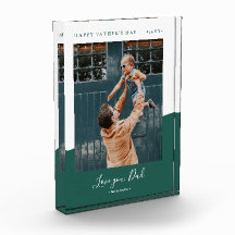 Green | Regalo del día del padre moderno Foto