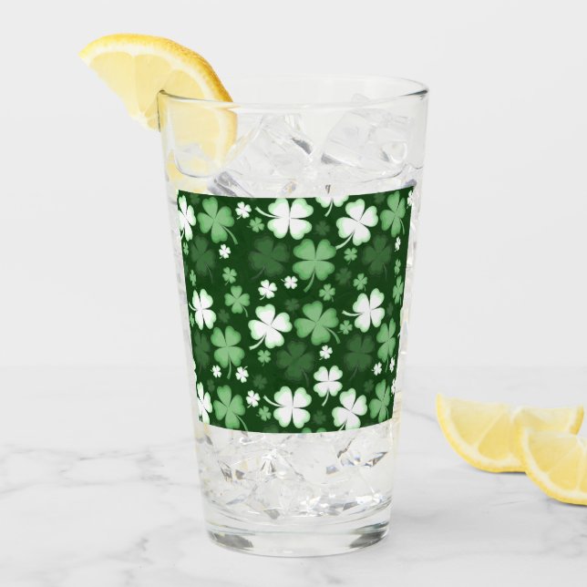 Green Shamrock, Día de San Patricio (Anverso (hielo))
