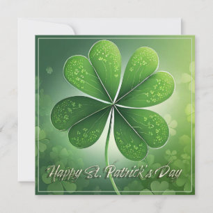 Green Shamrock Happy St. Patrick's Day (8) c
