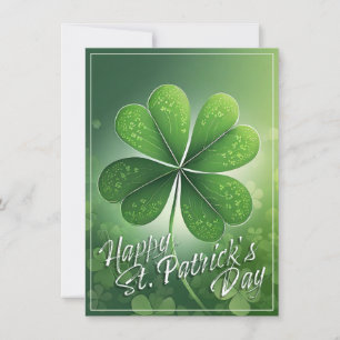 Green Shamrock Happy St. Patrick's Day (8) c