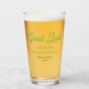 Green Simple Good Luck Happy St. Patrick's Day