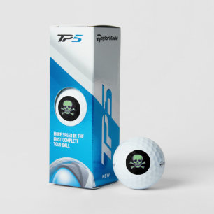 Green Skull Black Taylor Made TP5 pelotas de golf