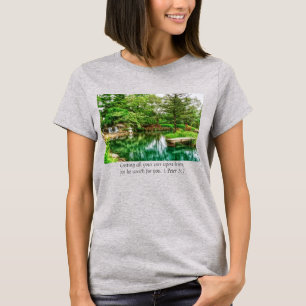 Green Spring Reflexiones Biblia contra camiseta