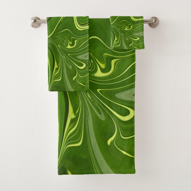 Green Swirls (In situ)
